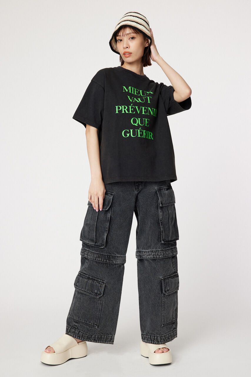 RODEO CROWNS「G/O NEON TEXT Tシャツ」|Tシャツ・カットソー|