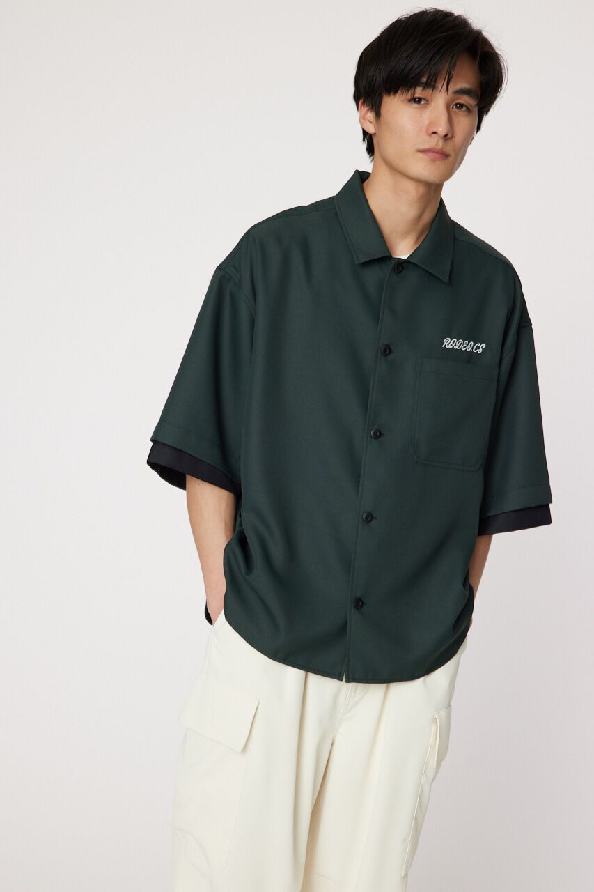 RODEO CROWNS「レイヤードオーバーシャツ」|シャツ・ブラウス|