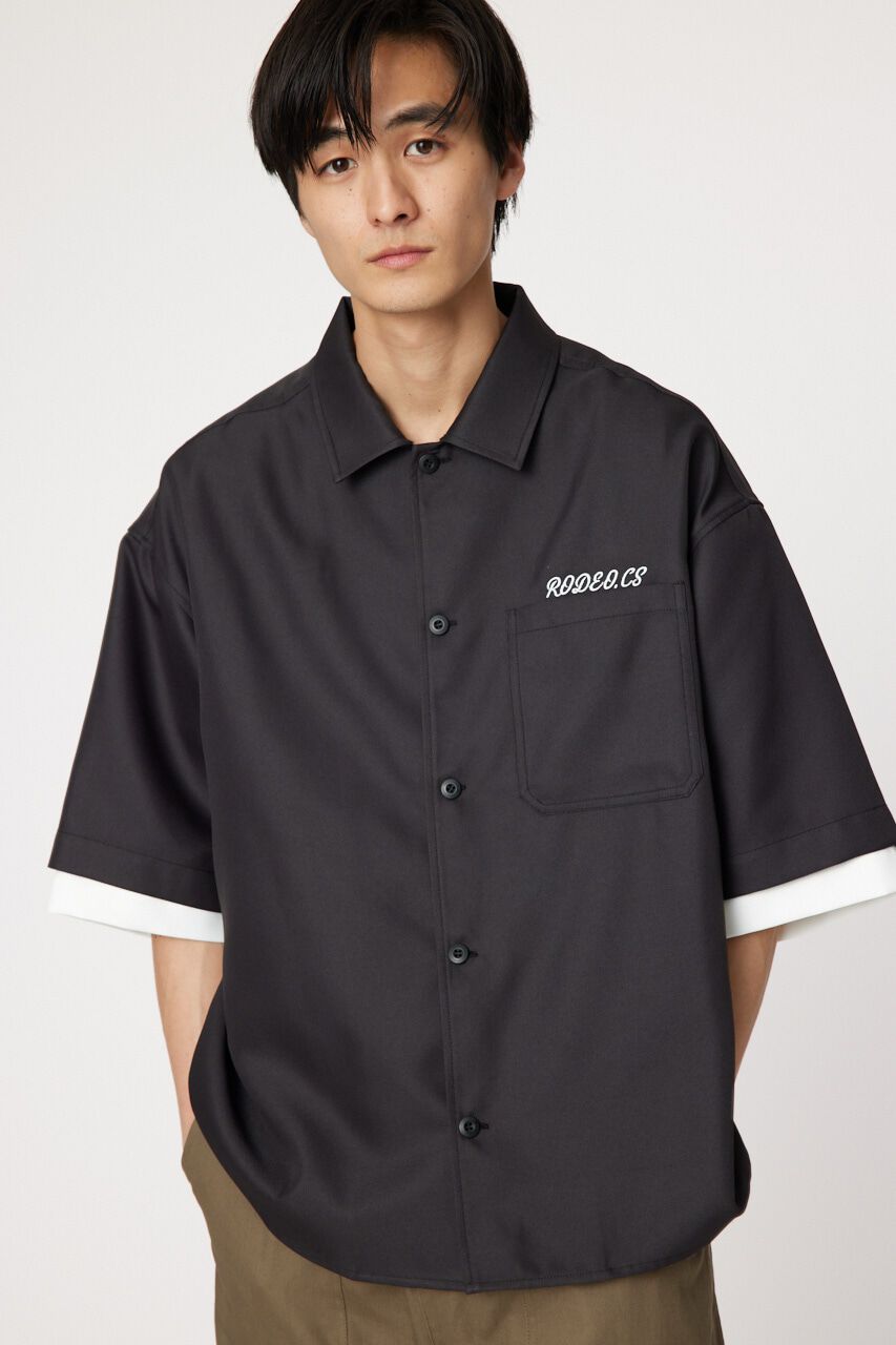 RODEO CROWNS「レイヤードオーバーシャツ」|シャツ・ブラウス|