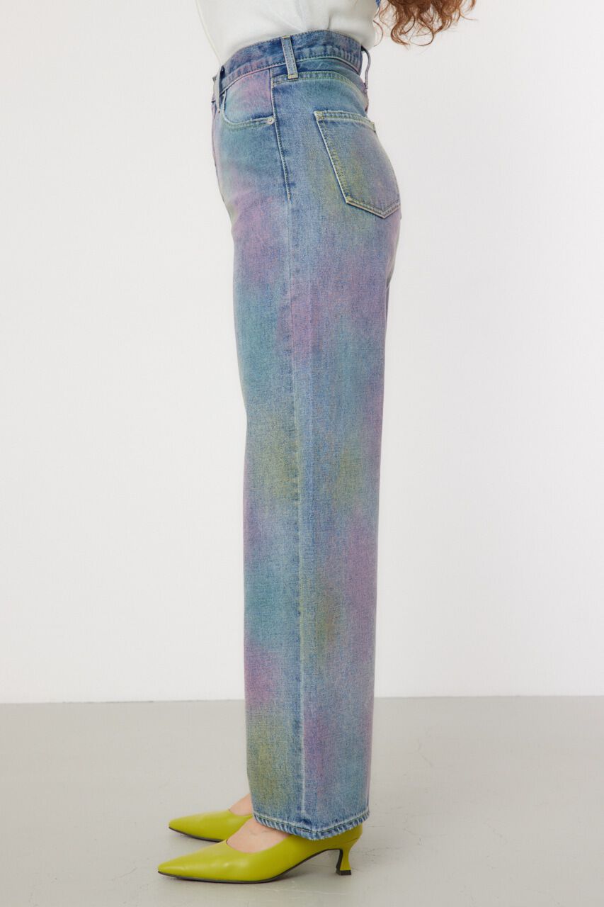 RODEO CROWNS「スプレーワイドパンツ」|デニム|