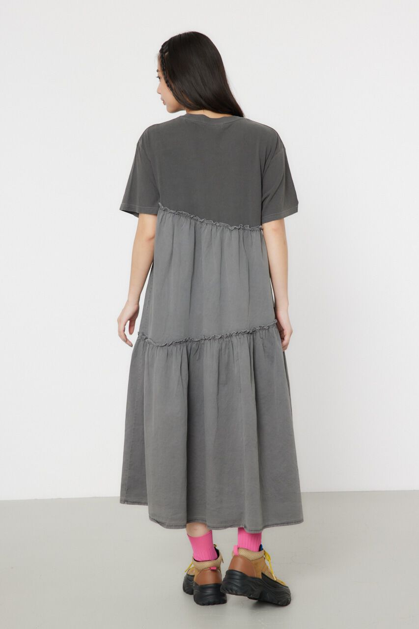 RODEO CROWNS「ピグメントギャザードッキングワンピース」|ワンピース|