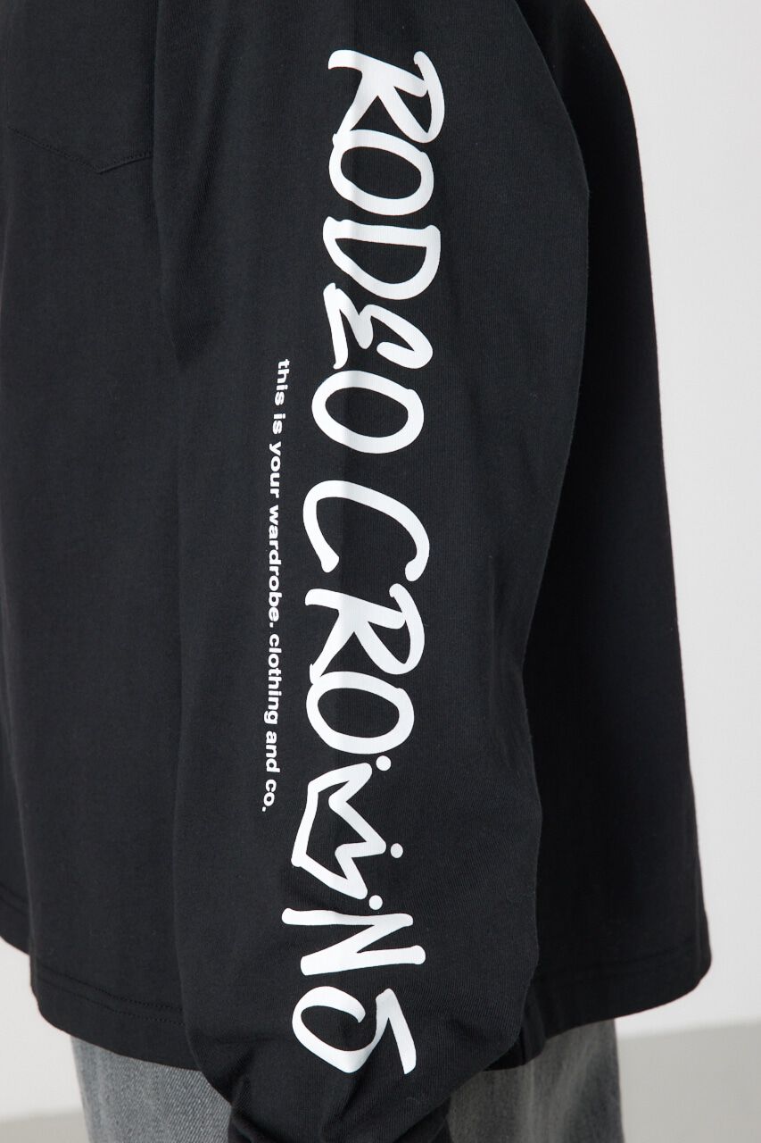 RODEO CROWNS「BACK刺繍ロングTシャツ」|Tシャツ・カットソー|