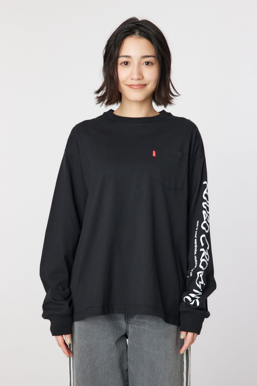 RODEO CROWNS「BACK刺繍ロングTシャツ」|Tシャツ・カットソー|