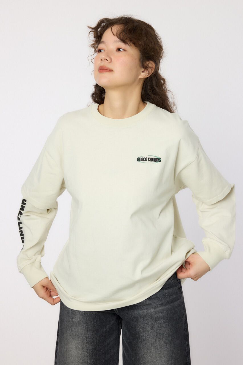 RODEO CROWNS「VintageフェイクレイヤードロングスリーブTシャツ」|Tシャツ・カットソー|