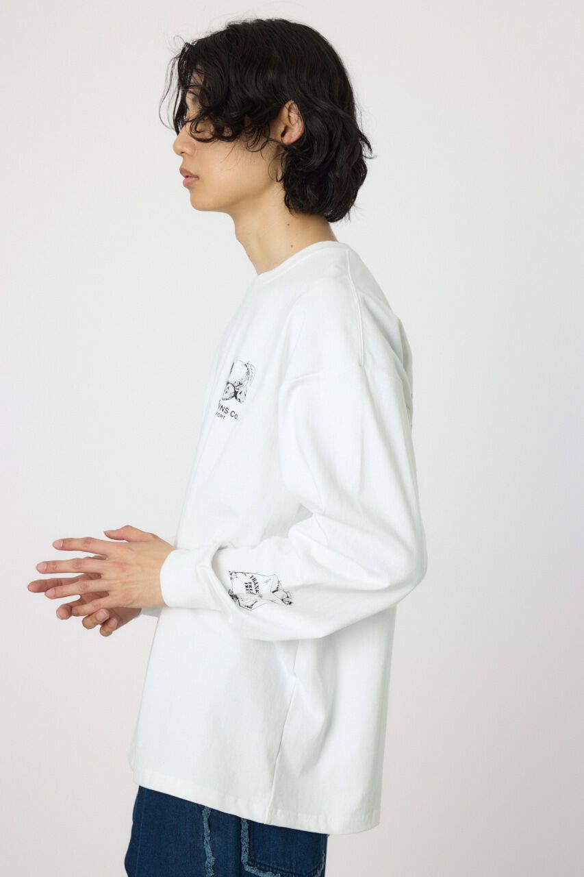 RODEO CROWNS「フルーツロゴロングスリーブTシャツ」|Tシャツ・カットソー|