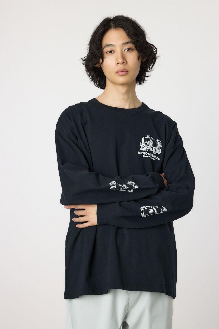 RODEO CROWNS「フルーツロゴロングスリーブTシャツ」|Tシャツ・カットソー|