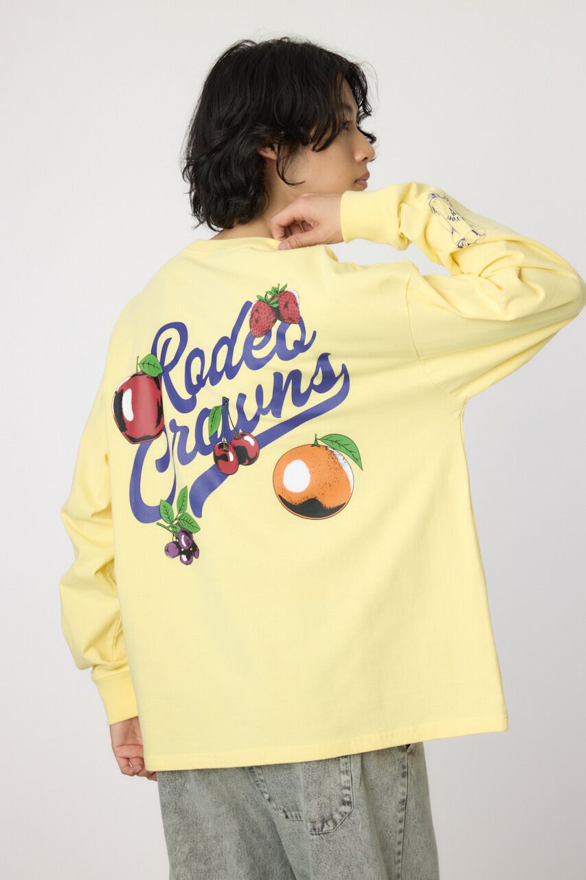 RODEO CROWNS「フルーツロゴロングスリーブTシャツ」|Tシャツ・カットソー|