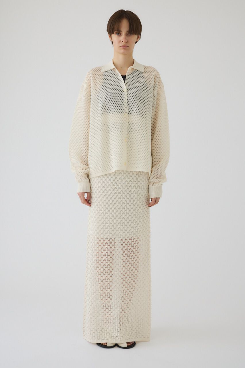 RIM.ARK 「Lace knit SK」|スカート|