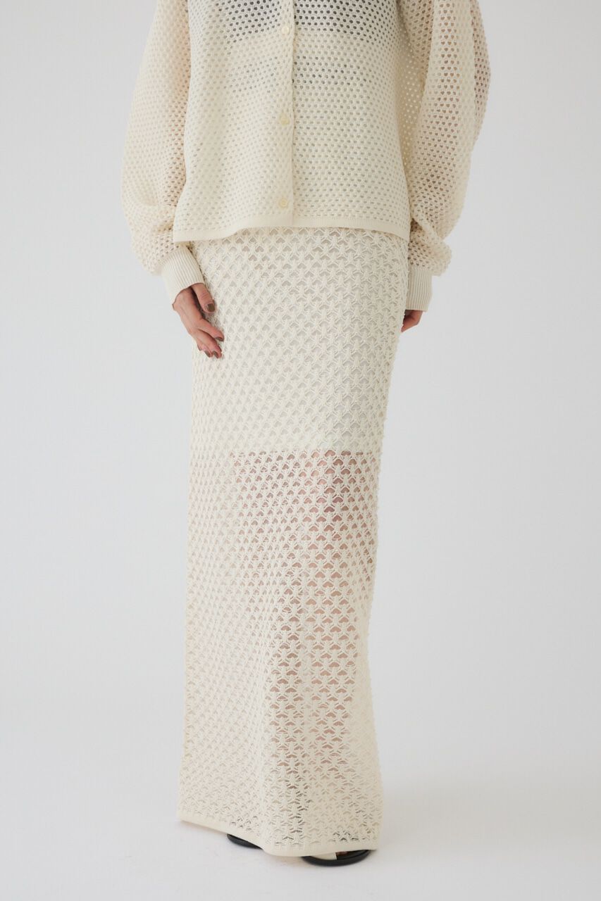 RIM.ARK 「Lace knit SK」|スカート|