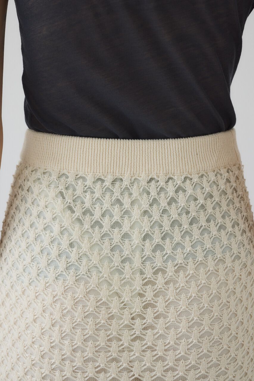 RIM.ARK 「Lace knit SK」|スカート|