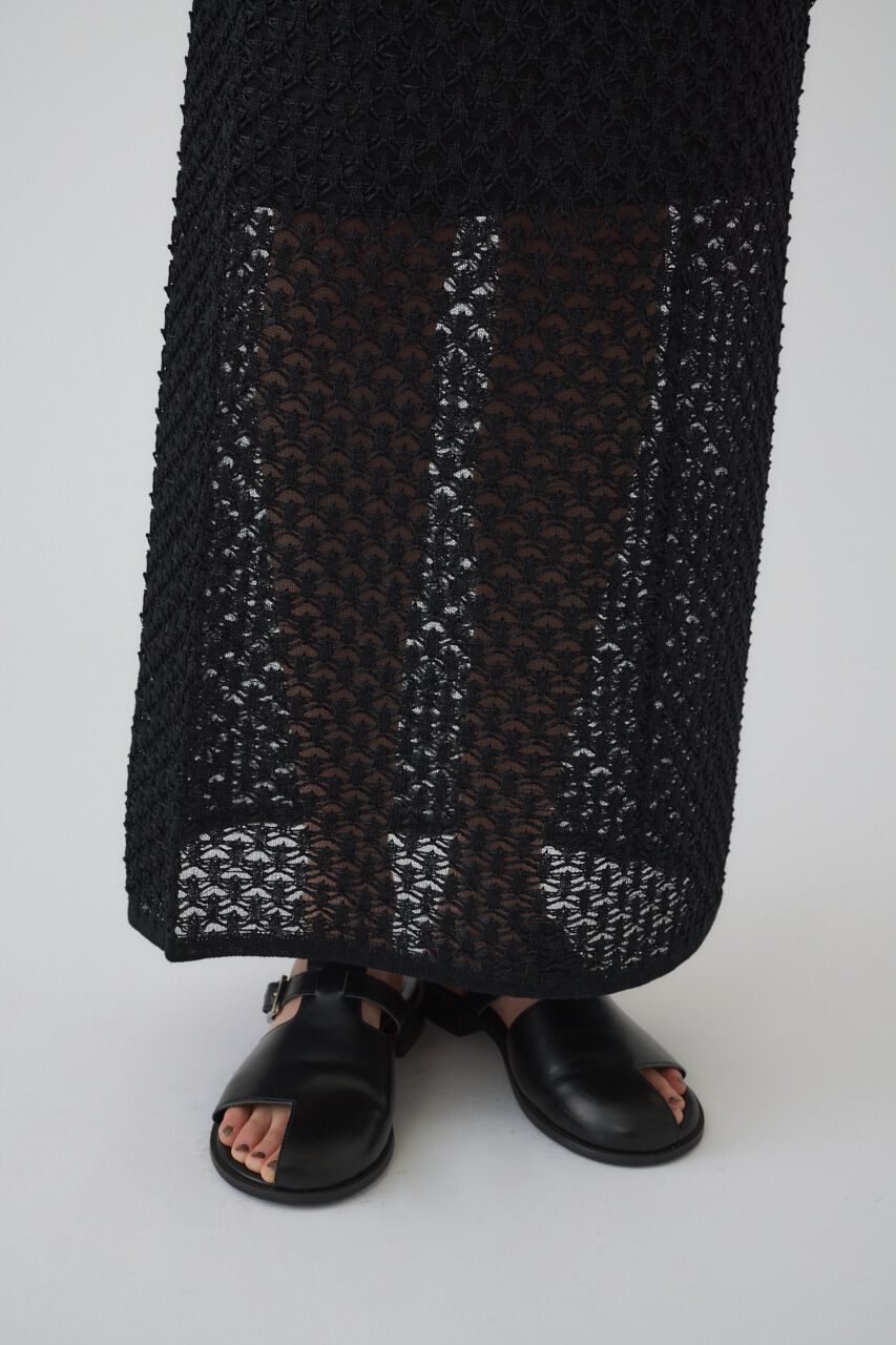 RIM.ARK 「Lace knit SK」|スカート|