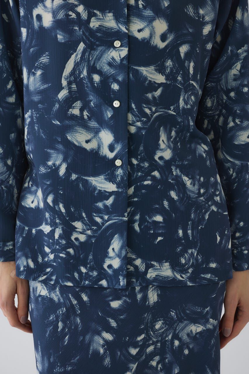 RIM.ARK 「Air turbulence painting blouse」|シャツ・ブラウス|