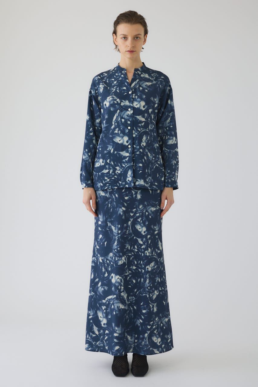 RIM.ARK 「Air turbulence painting blouse」|シャツ・ブラウス|