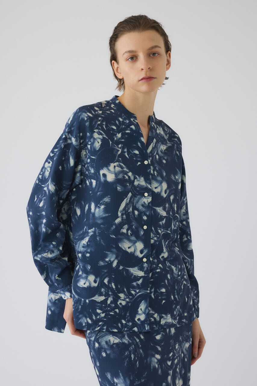 RIM.ARK 「Air turbulence painting blouse」|シャツ・ブラウス|