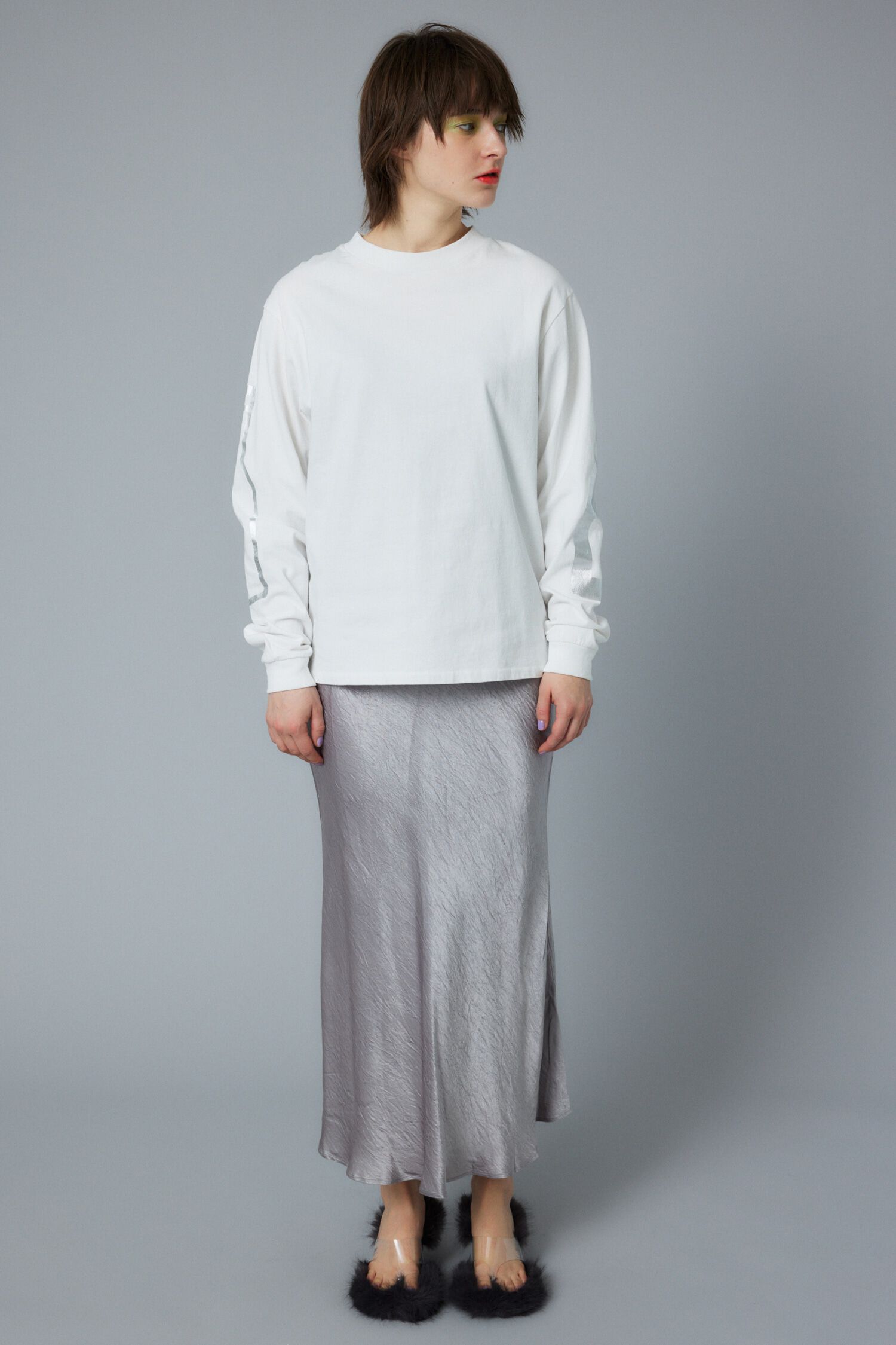 HeRIN.CYE「Satin mermaid skirt」|スカート|