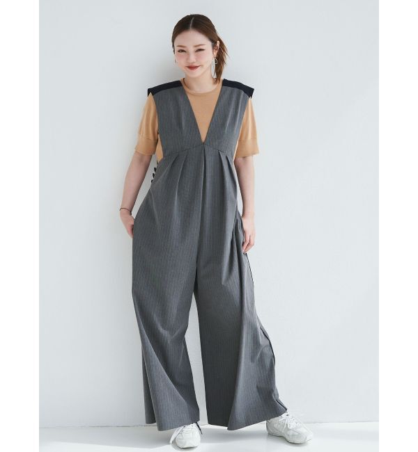 ELENDEEK「【FUJIKO&times;ELENDEEK】BICOLOR COMBINAISON」|オールインワン|