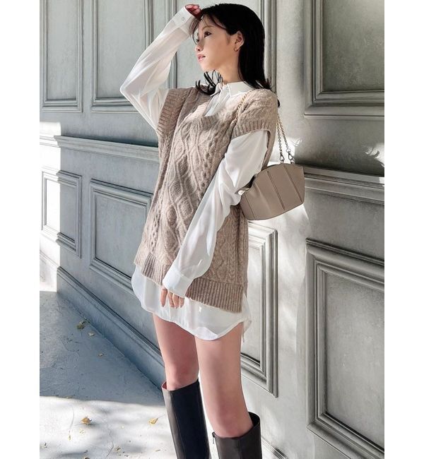 RESEXXY「ピンタックデザインハンドバッグ」|ハンドバッグ|