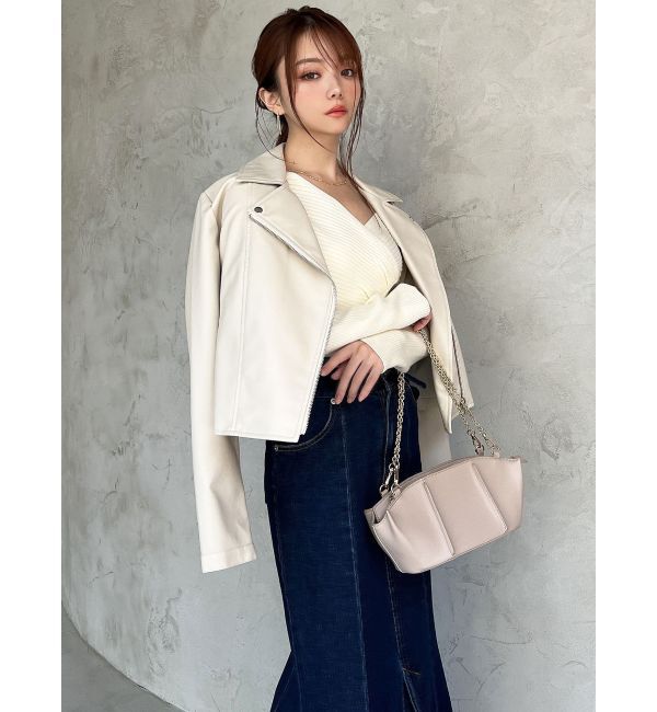 RESEXXY「ピンタックデザインハンドバッグ」|ハンドバッグ|