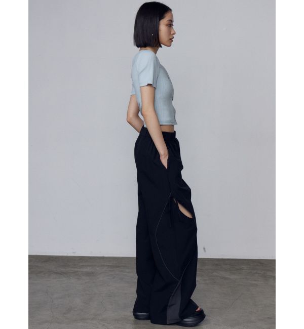 EMODA「フロントボタンショートリブトップ」|Tシャツ・カットソー|