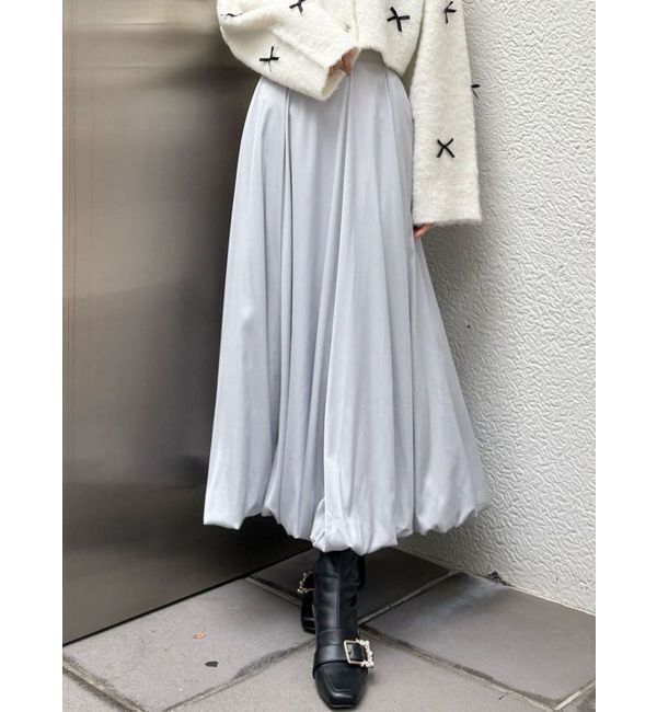 MERCURYDUO「タックバルーンスカート」|スカート|