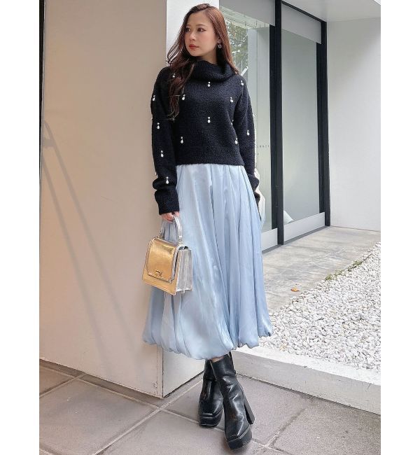 MERCURYDUO「タックバルーンスカート」|スカート|