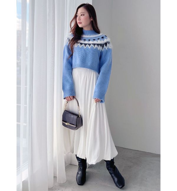 MERCURYDUO「タックバルーンスカート」|スカート|