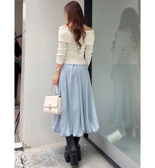MERCURYDUO「タックバルーンスカート」|スカート|