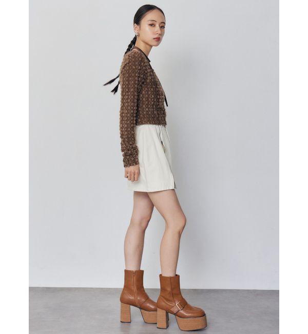 MURUA「ローファーライクベルトブーツ」|ショートブーツ|