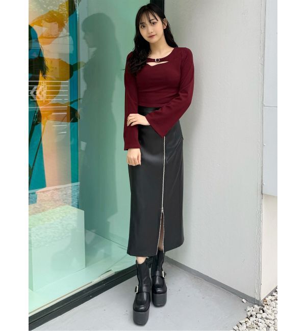 MURUA「ローファーライクベルトブーツ」|ショートブーツ|