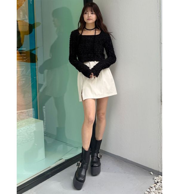 MURUA「ローファーライクベルトブーツ」|ショートブーツ|