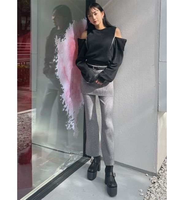 MURUA「ローファーライクベルトブーツ」|ショートブーツ|