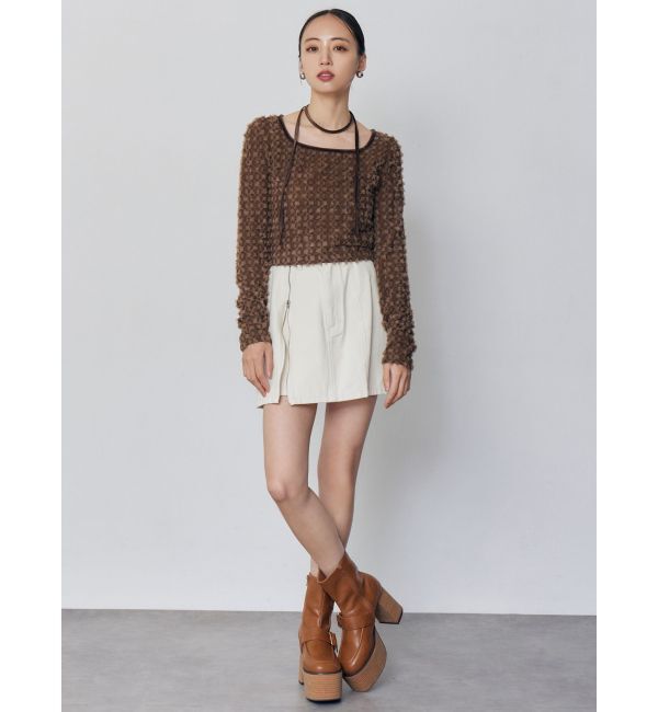 MURUA「ローファーライクベルトブーツ」|ショートブーツ|