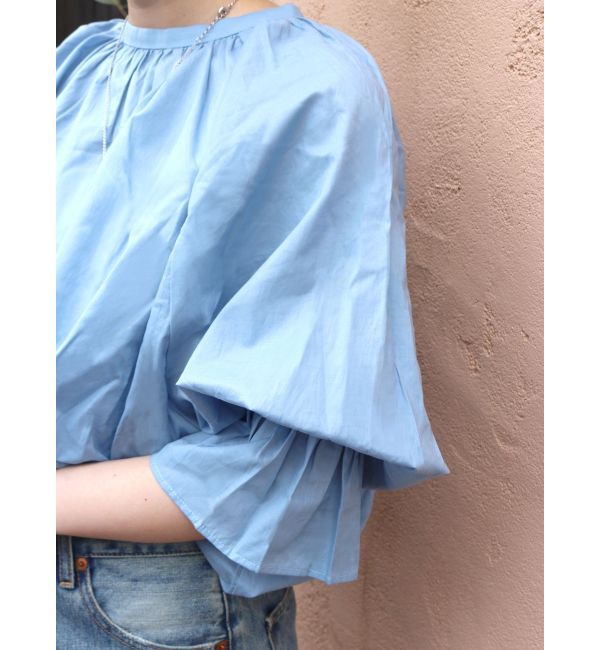 Ungrid「ハーフスリーブボリュームブラウス」|シャツ・ブラウス|