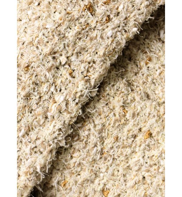 LAGUNAMOON「ミックスヤーンノーカラーニットカーディガン」|カーディガン|