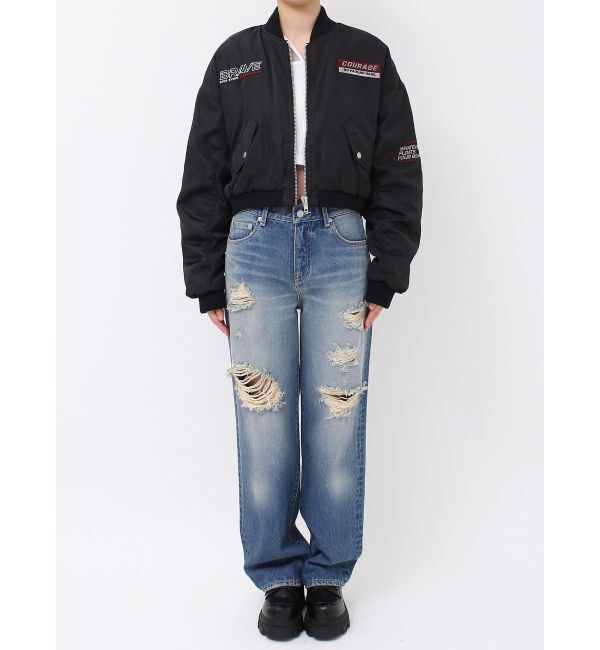 EVRIS「BIKER DESIGN MA-1」|ブルゾン・スタジャン|