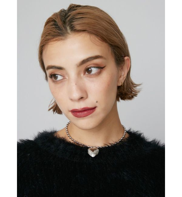 EVRIS「HEART MOTIF CHOKER ネックレス」|ネックレス|