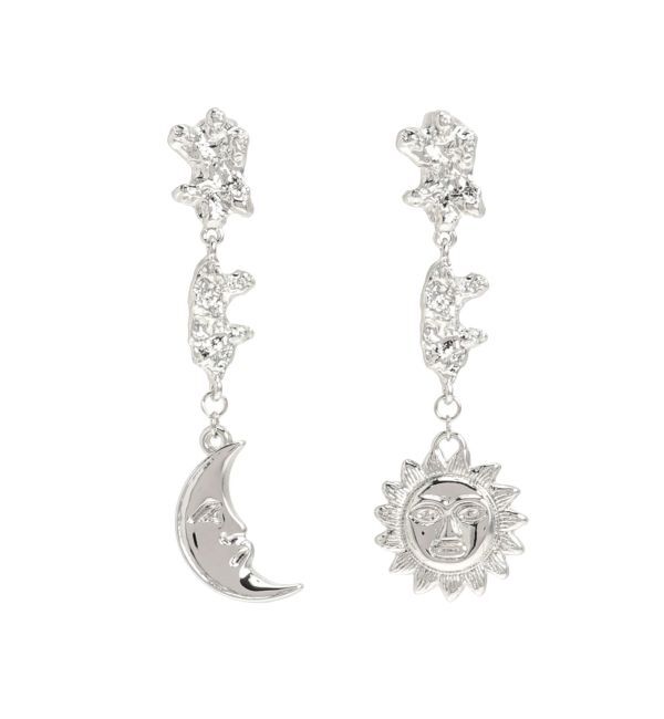 EVRIS「METAL SUNNYピアス」|ピアス|シルバー