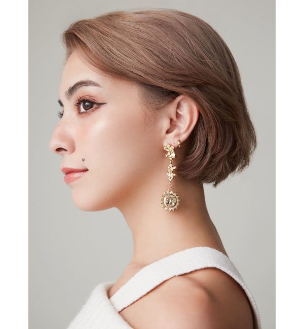 EVRIS「METAL SUNNYピアス」|ピアス|