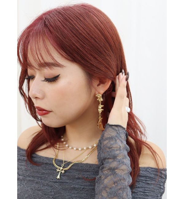 EVRIS「METAL SUNNYピアス」|ピアス|