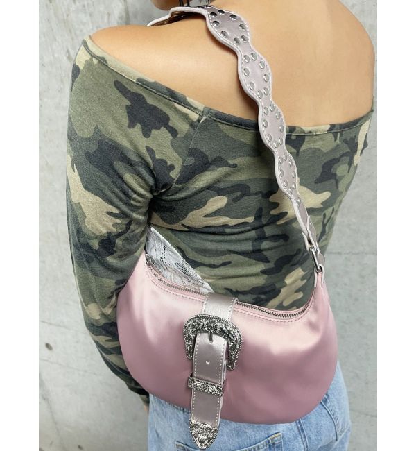 EVRIS「バックルデザインナイロンショルダーBAG」|ショルダー・メッセンジャー|