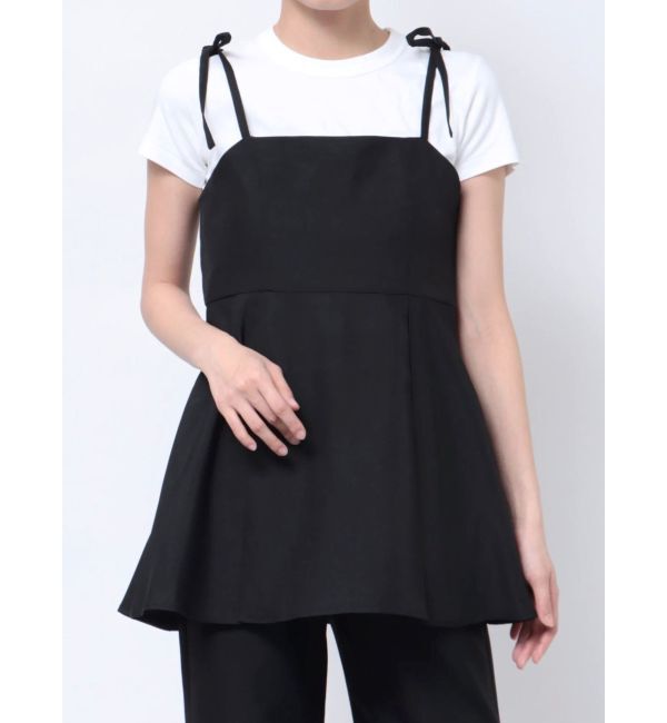 jouetie「ギンガムパターンキャミチュニック【セットアップ対応】」|キャミソール|