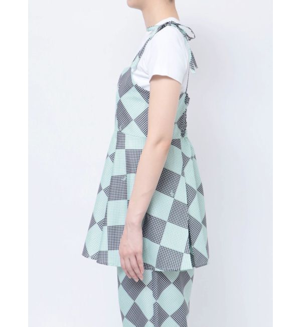 jouetie「ギンガムパターンキャミチュニック【セットアップ対応】」|キャミソール|