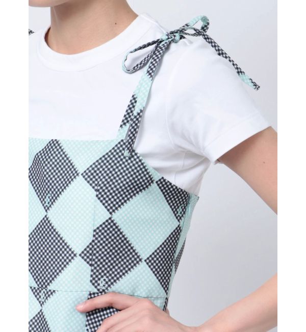 jouetie「ギンガムパターンキャミチュニック【セットアップ対応】」|キャミソール|