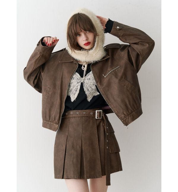 jouetie「レースリボンモチーフトップス」|Tシャツ・カットソー|