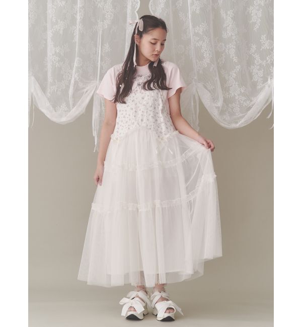 merry jenny「CAT ribbon Tee」|Tシャツ・カットソー|