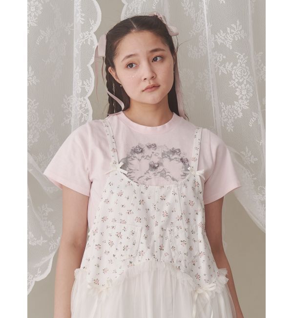 merry jenny「CAT ribbon Tee」|Tシャツ・カットソー|