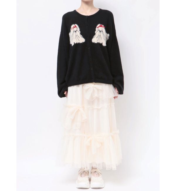 merry jenny「シーズー&times;シーズーカーディガン」|カーディガン|