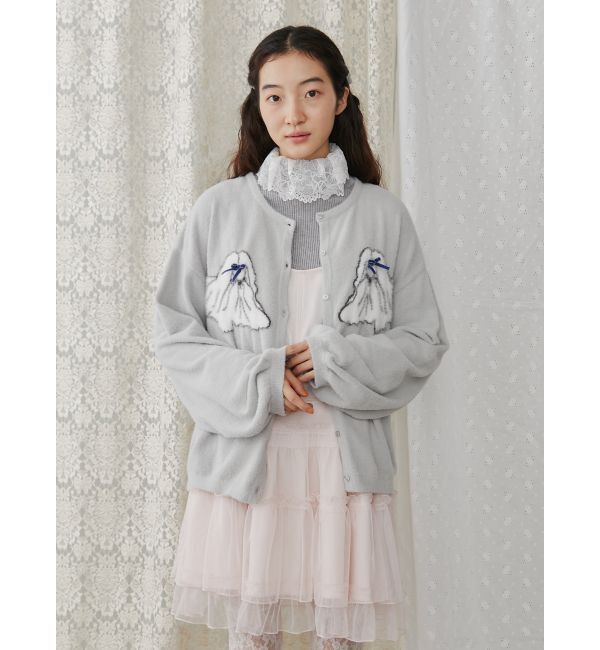 merry jenny「シーズー&times;シーズーカーディガン」|カーディガン|