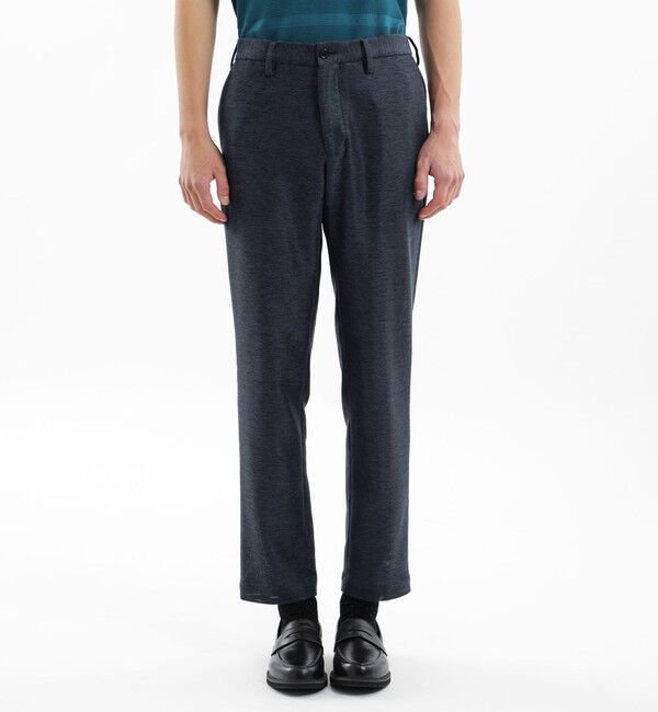 MACKINTOSH PHILOSOPHY「テーラードジャージー エラスティックパンツ　杢カラミ」|スラックス|