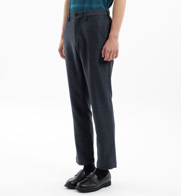 MACKINTOSH PHILOSOPHY「テーラードジャージー エラスティックパンツ　杢カラミ」|スラックス|